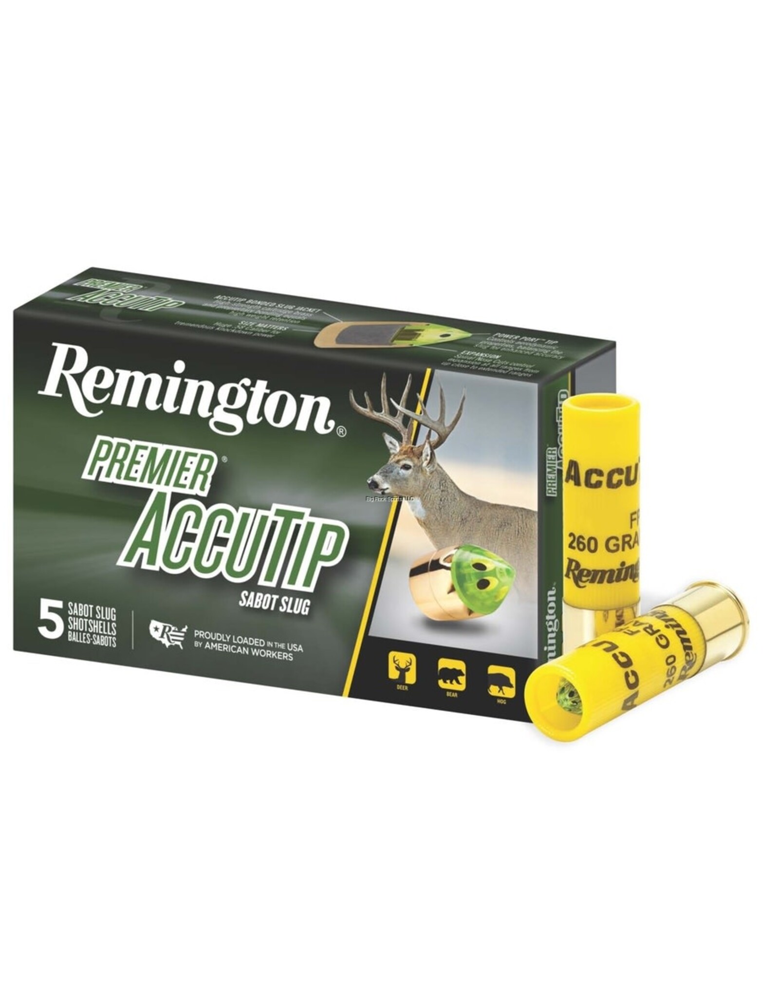 Remington Remington Premier Accutip Bonded Sabot Slugs 20 GA 3 in 20498