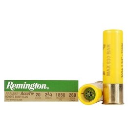 Remington Remington PRA20 Premier Accutip Bonded Sabot Slugs 20 GA, 2-3/4 in, 19/32oz, 1850 fps, 5 Rnd per Box