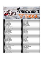 DRAW #1560 - Pick Your Prize - Maxus, BLR OR T3X!