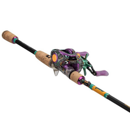 ProFISHiency Krazy 3 Baitcast Combo 7" Medium Heavy (left) Fast