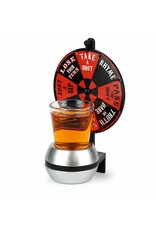 Meridian Point Meridian Point Wheel of Shots - The Perfect Party Drinking Game - Pour a Shot, Spin The Wheel, & Take Your Chances - Great Gift for Home Entertaining, Kickbacks, Parties, Tailgates, & Celebrations