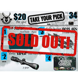 DRAW #1558 - Take Your Pick - Yeti, Vortex, Killer Instinct OR Gift Card!