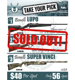 DRAW #1562 - Take Your Pick - Lupo, Henry OR Super Vinci!
