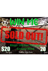 DRAW #1563 - WIN ME - Rhino Blind - RealTree Edge Camo