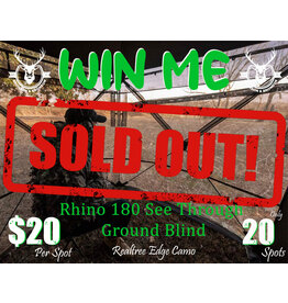DRAW #1563 - WIN ME - Rhino Blind - RealTree Edge Camo