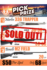 DRAW #1567 - Pick Your Prize - Marlin, Beretta OR Benelli! +Steiner