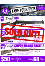 DRAW #1571 - Take Your Pick - M4, HENRY, OR SUPER BLACK EAGLE!