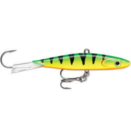 Rapala Rapala Jigging Shadow Rap 09, 5/8 oz, Variable Depth, #6 Treble Hook, Glow Tiger