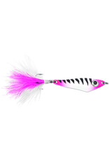 VMC VMC HTCH316GPS Hatchet Spoon, Sinking, 2", 3/16oz, sz 8 Treble, Glow Pink Squirrel