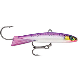 Rapala JRM07PD Jigging Rap Magnum 07, 1 1/8 oz, Variable Depth, #5 Treble Hook, Purpledescent