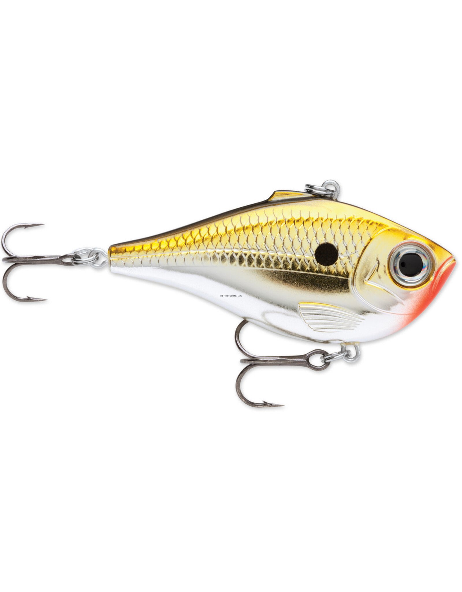Rapala Rapala RPR05GCH Rippin' Rap Lipless Crankbait, 2", 5/16 oz, Gold Chrome, Sinking
