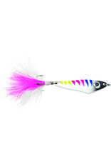 VMC VMC HTCH316GBWB Hatchet Spoon, Sinking, 2", 3/16oz, sz 8 Treble, Glow Blk Wonderbread