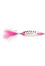 VMC VMC RRS18GPS Rattling Roach Spoon, 1-5/8", 1/8 oz, #10 Treble, Glow Pink Squirrel