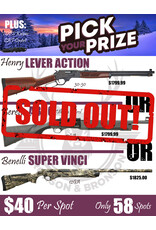 DRAW #1565 - Pick Your Prize - Henry, Beretta OR Benelli!