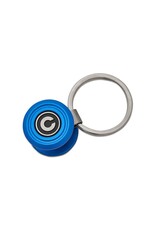 CIVIVI Knives Ostap Hel Key Coin Pocket Key Organizer, Blue Aluminum, 1.69" Overall - C23056-2