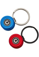 Civivi CIVIVI Knives Ostap Hel Key Coin Pocket Key Organizer Set, Red and Blue Aluminum, 1.69" Overall - C23056-3