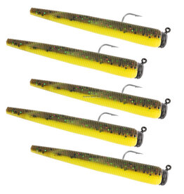 MATZUO Matzuo MZMFR116-YJ Ned Rig 1/16oz YellowJacket 5pk