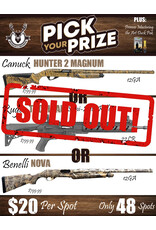DRAW #1575 - Pick Your Prize - Canuck, Ruger OR Benelli!