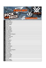 DRAW #1578 - Pick Your Prize - Vortex, Excalibur, Derya OR Gift Card!