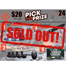 DRAW #1581 - Pick Your Prize - Yeti, Strikemaster, Benchmade OR Gift Card!