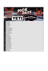 DRAW #1581 - Pick Your Prize - Yeti, Strikemaster, Benchmade OR Gift Card!