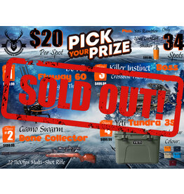 DRAW #1585 - Pick Your Prize - Do All, Gamo, Killer Instinct OR Yeti!