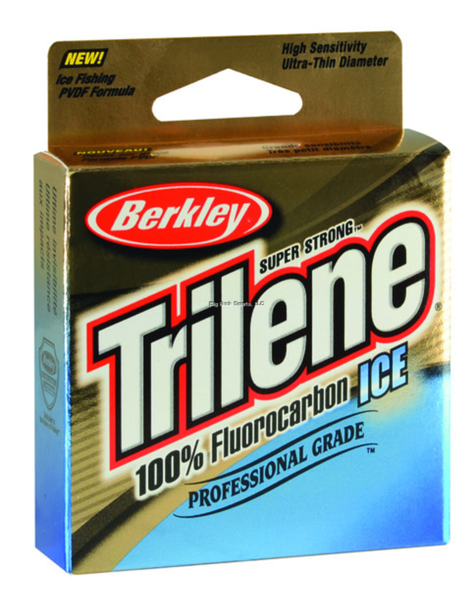 Berkley Berkley TFIPS5-15 Trilene 100% Fluorocarbon Ice Line 5Lb 75yd Clear