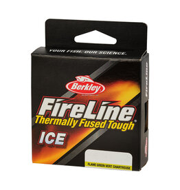Berkley BUFLPS8-GG Fireline Thermally Fused Ice 8 strand Super Line 50 yard spool, 8Lb test, Flame Green