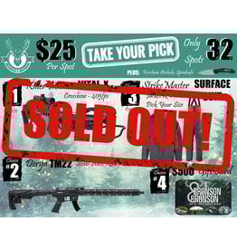 DRAW #1588 - Take Your Pick - Killer Instinct, Derya, StrikeMaster OR Gift Card!
