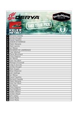 DRAW #1588 - Take Your Pick - Killer Instinct, Derya, StrikeMaster OR Gift Card!