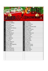 DRAW #1582 - Take Your Pick - Henry, Browning OR Sauer!