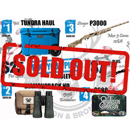 DRAW #1591 - Take Your Pick - Yeti, Vortex, Stoeger OR Gift Card!