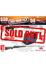 DRAW #1593 - Take Your Pick - Tikka, Otter OR Winchester!