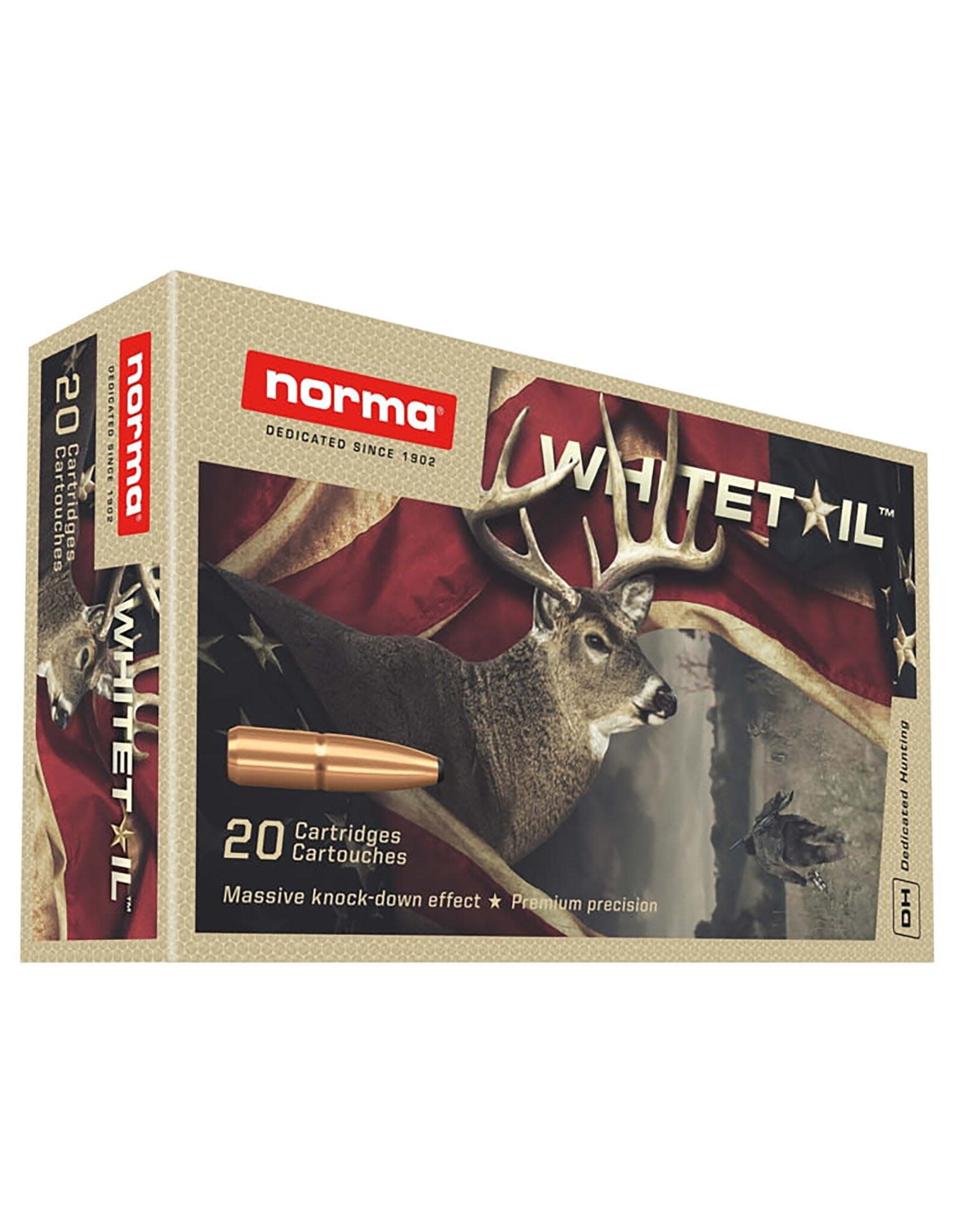 Norma Norma Whitetail 270 Win, 130 Grain, Box of 20 #20169562