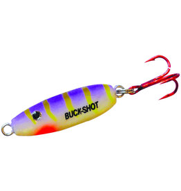 Northland BRUVS3-46 UV Buck-Shot Spoon 1/8oz 1/cd Purple Tiger