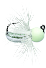 VMC VMC TFJ132GL Tungsten Fly Jig, 1/32 oz, #12 Hook Glow
