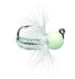 VMC VMC TFJ132GL Tungsten Fly Jig, 1/32 oz, #12 Hook Glow