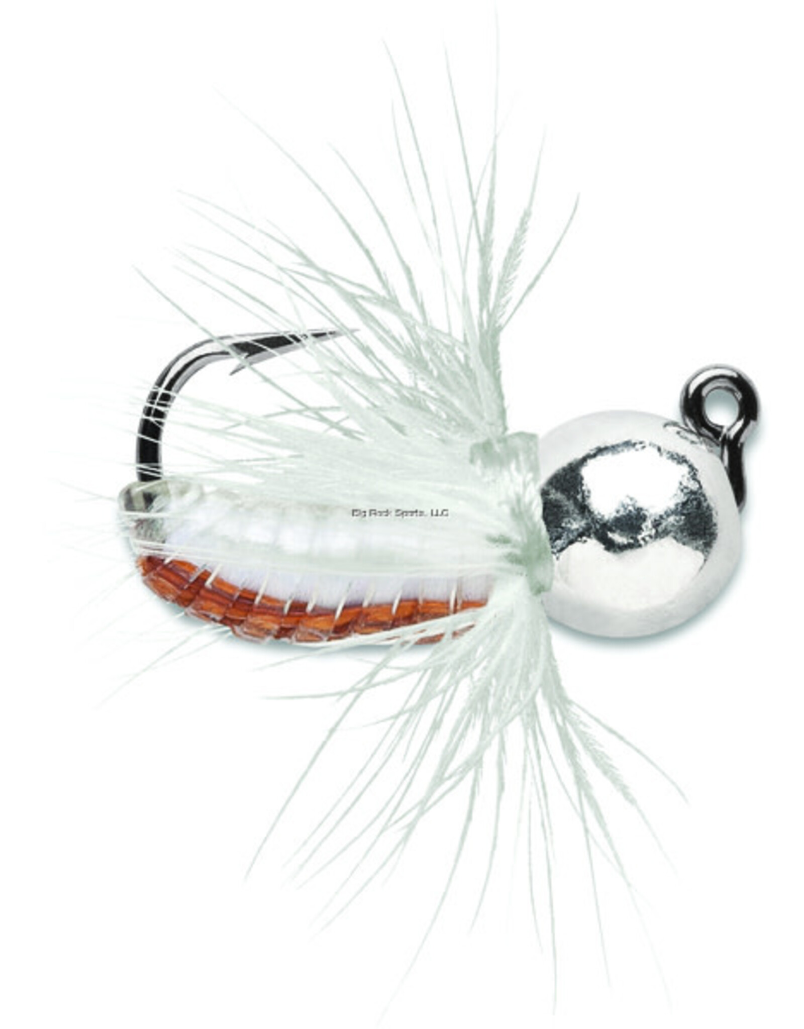 VMC TFJ132MS Tungsten Fly Jig, 1/32 oz, #12 Hook Metallic Silver