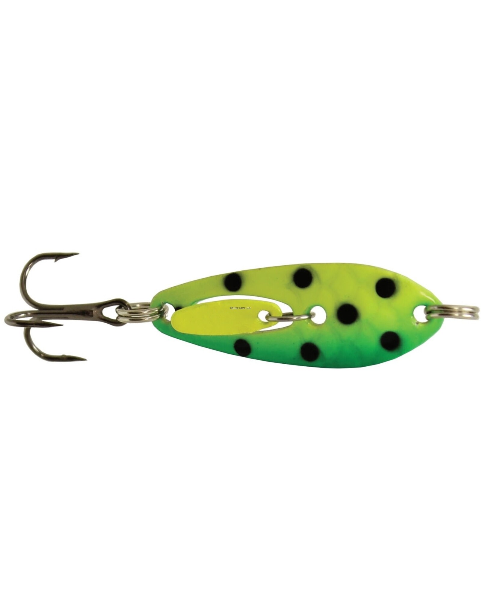 compac Compac CLS18-SPL Clacker Lure 1/8 oz Spotted Lime 1 Pack