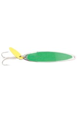 Swedish Pimple 6CH Jigging Lure 1/2oz, Chartreuse Nickle