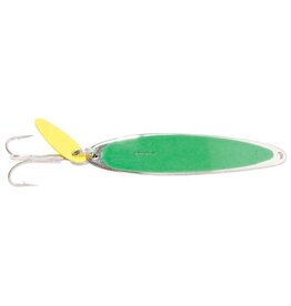 Swedish Pimple 6CH Jigging Lure 1/2oz, Chartreuse Nickle