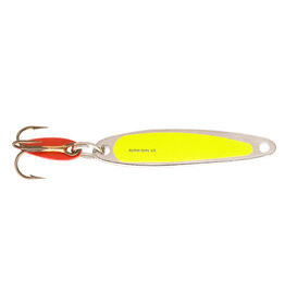Swedish Pimple 3FY Jigging Lure, 1-1/2" 1/5oz Yellow Nickel