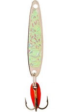 Swedish Pimple 3NI Jigging Lure 1/5oz, Nickle Ice
