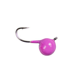 Lunkerhunt Lunkerhunt BDJ05 Tungsten Bait Down Jig - Fluorescent Pink Glow - Size 10 Hook - 1/16Oz