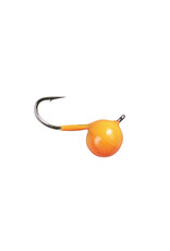 Lunkerhunt Lunkerhunt BDJ06 Tungsten Bait Down Jig - Fluorescent Orange Glow - Size 10 Hook - 1/16Oz