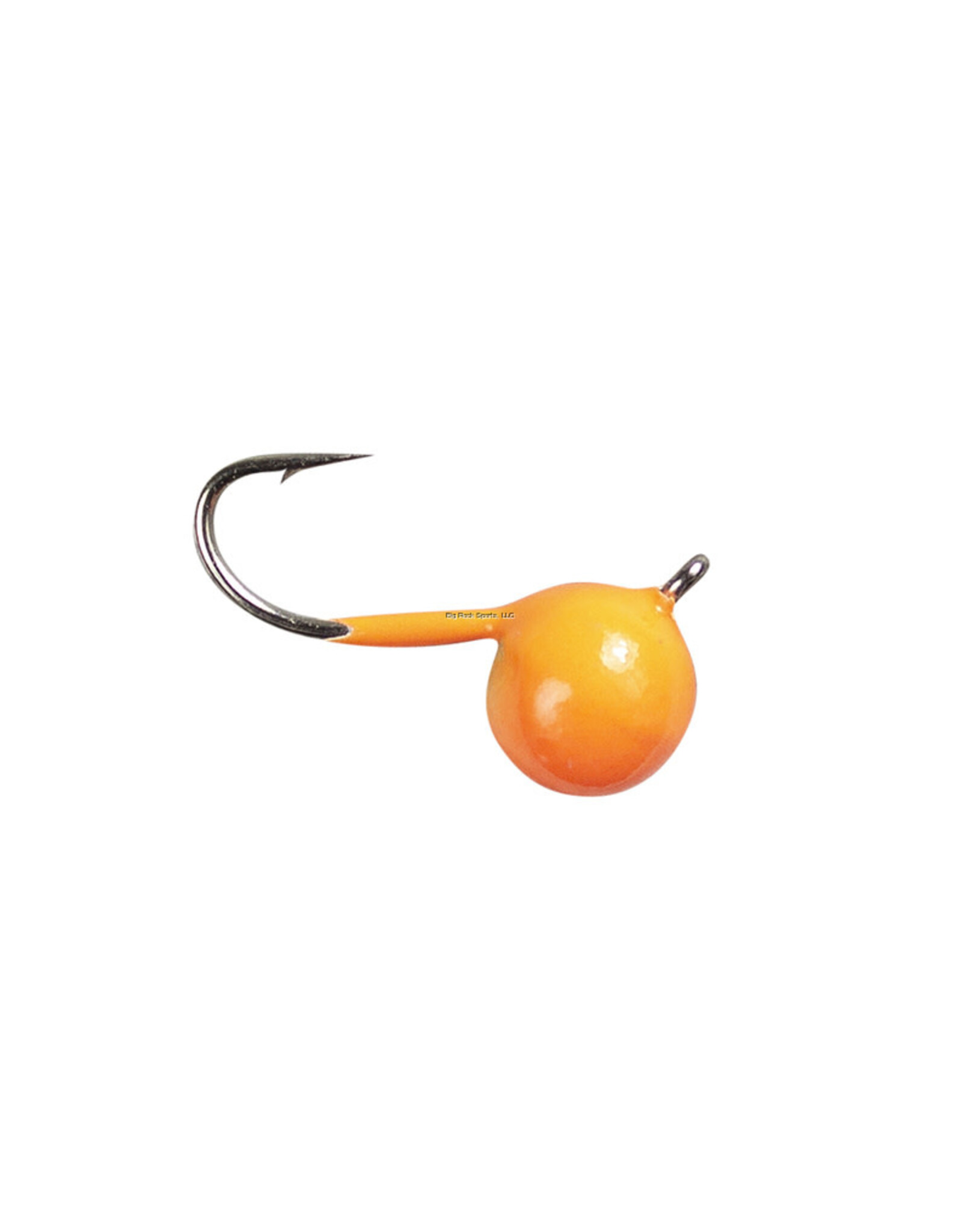 Lunkerhunt Lunkerhunt BDJ06 Tungsten Bait Down Jig - Fluorescent Orange Glow - Size 10 Hook - 1/16Oz