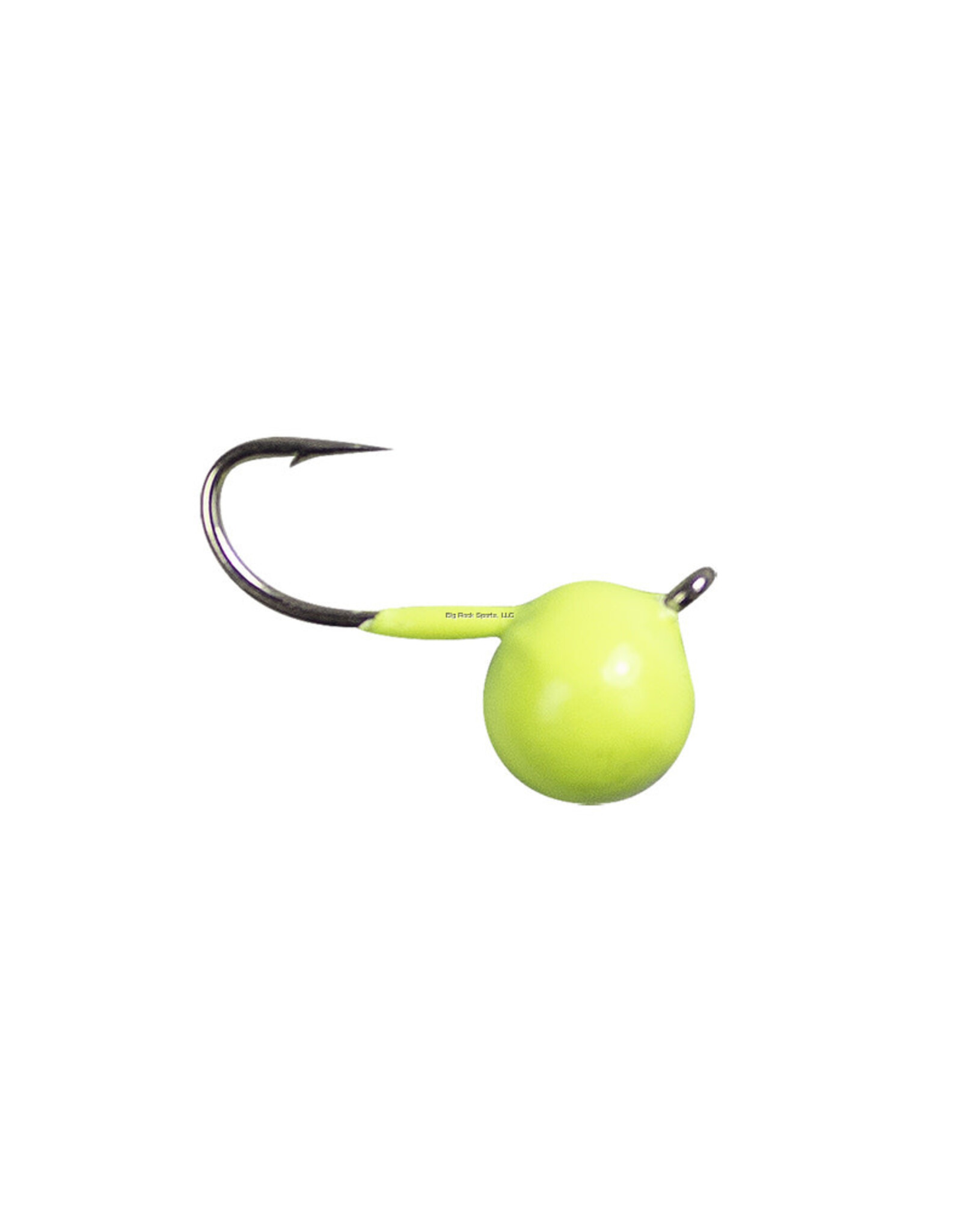 Lunkerhunt Lunkerhunt BDJ02 Tungsten Bait Down Jig - Chartreuse Glow - Size 10 Hook - 1/16Oz