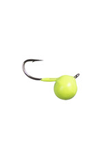 Lunkerhunt Lunkerhunt BDJ02 Tungsten Bait Down Jig - Chartreuse Glow - Size 10 Hook - 1/16Oz