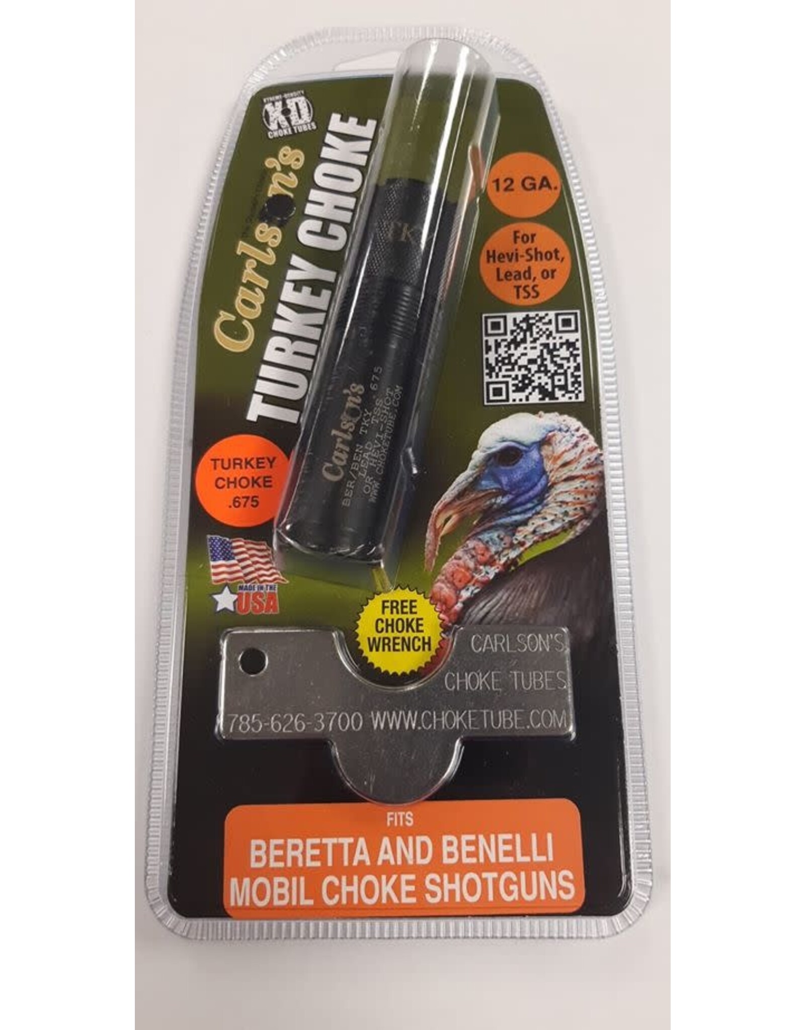 Carlson's Choke Tubes Carlson's Turkey Choke - Beretta & Benelli Mobil Shotguns 12GA .675 - 19593