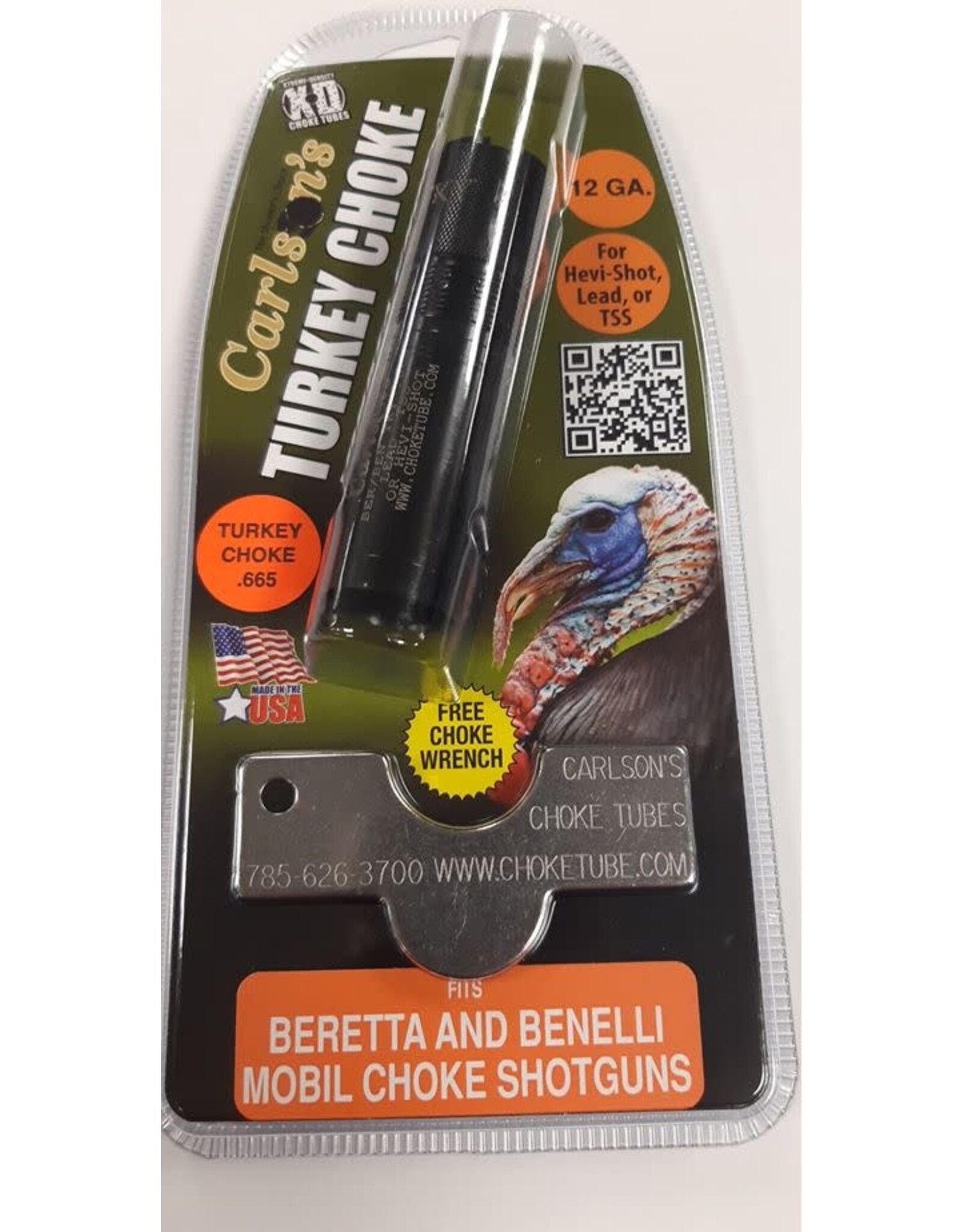 Carlson's Choke Tubes Carlson's Turkey Choke - Beretta & Benelli Mobil Shotguns 12GA .665 - 19592
